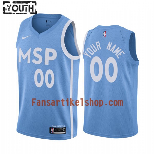 NBA Minnesota Timberwolves Trikot Benutzerdefinierte Nike 2019-2020 City Edition Swingman - Kinder NBA Minnesota Timberwolves Trikot Benutzerdefinierte Nike 2019-2020 City Edition Swingman - Kinder
